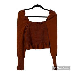 Sugar Lips Rouched Crop Top